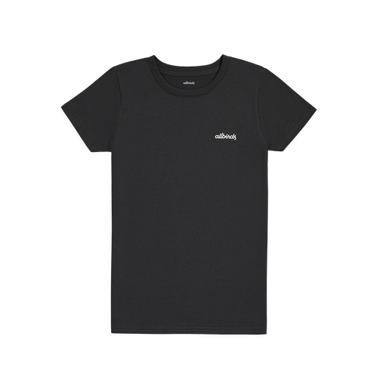 Women's Recycled Tee - Mother Nature - Natural Black