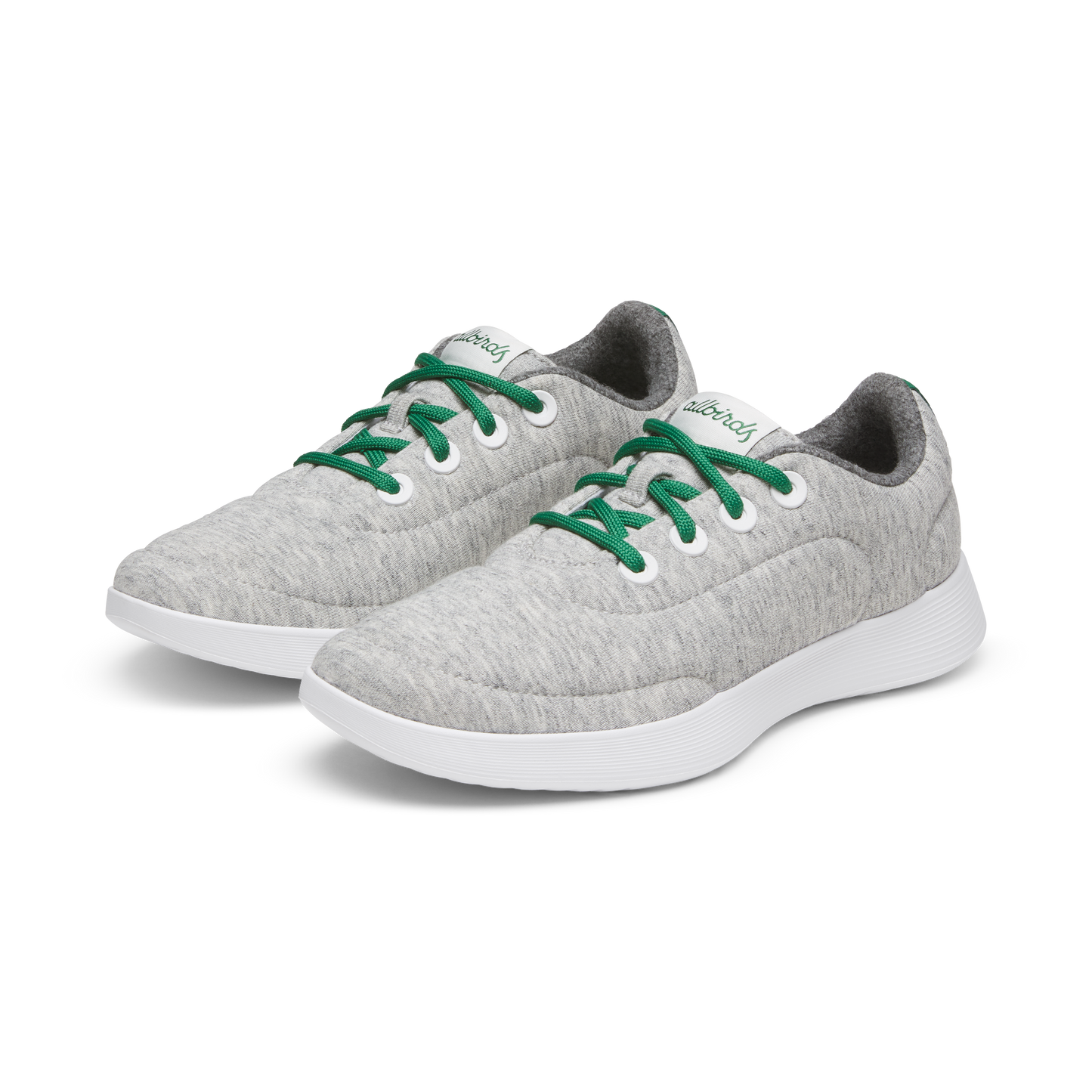 Men's Runner NZ Jersey - Light Grey/Verdant Green (Blizzard Sole)