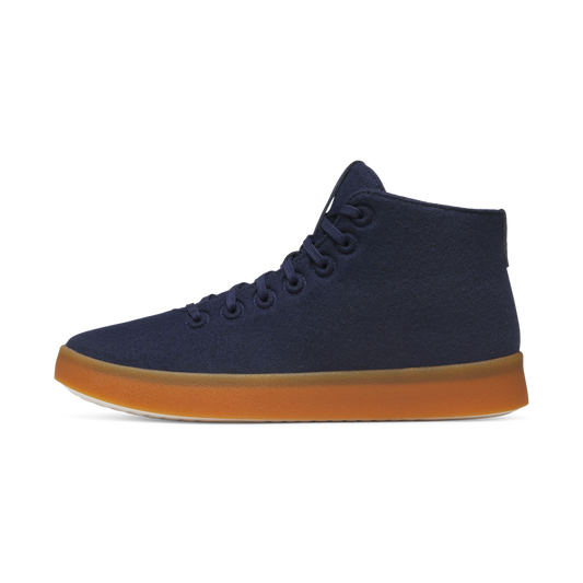 Men's Wool Cruiser Mid Select - Deep Navy (Gum Sole)