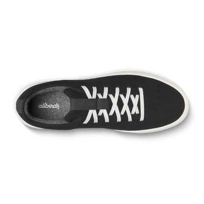 Men's Wool Cruiser - Natural Black (Natural White Sole)