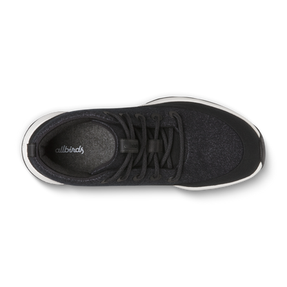 Men's Wool Runner NZ Mid Waterproof - Natural Black (Natural White Sole)