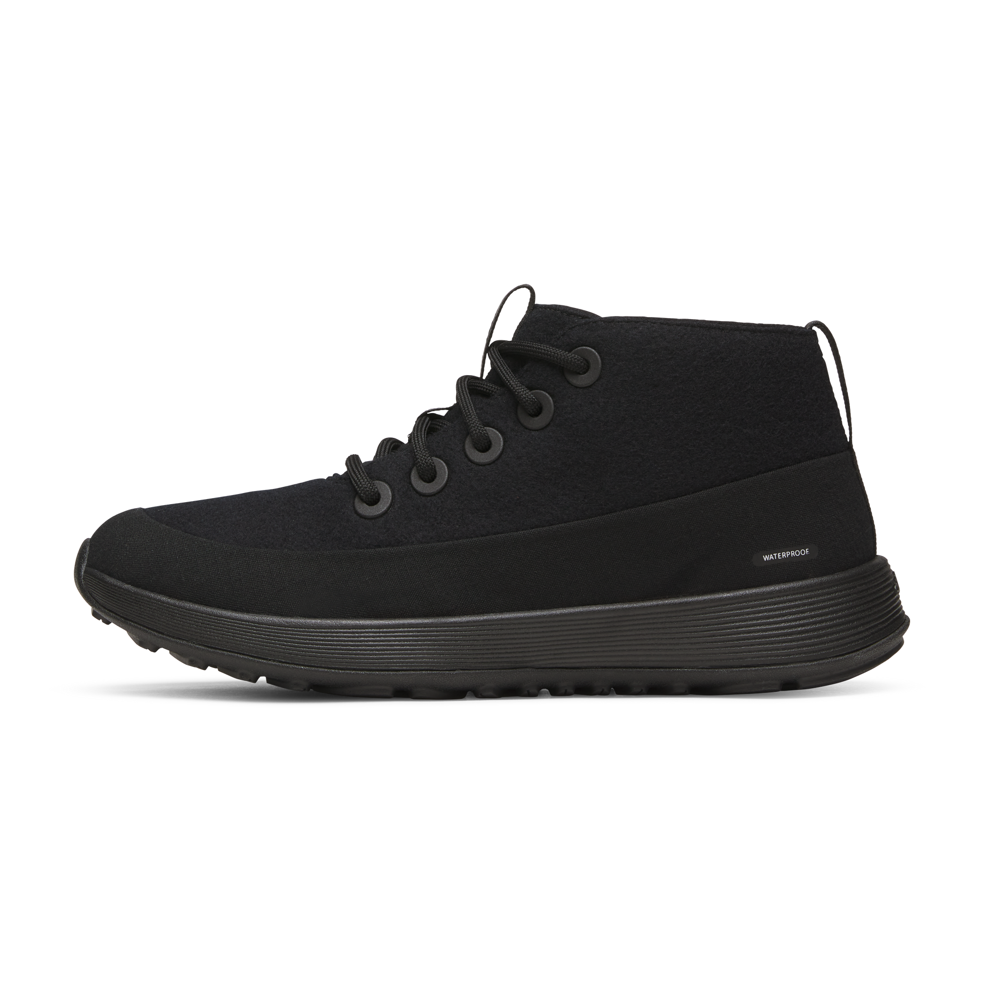 Women's Wool Runner NZ Mid Waterproof - Natural Black (Natural Black Sole)