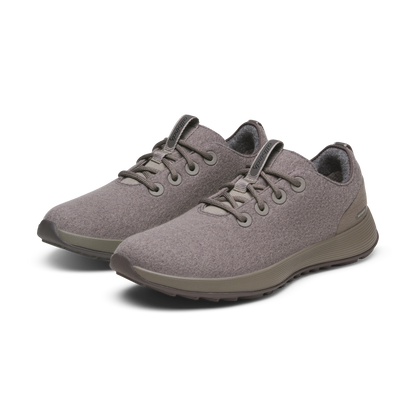 Women's Wool Runner NZ Waterproof - Weathered Brown (Weathered Brown Sole)