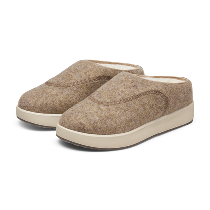 Women's Kiwi Clog - Dark Camel (Stony Cream Sole)
