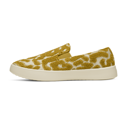 Men's Cruiser Slip On Terry - Ochre/Warm White (Ochre Sole)