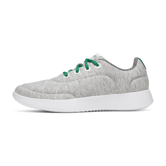 Women's Runner NZ Jersey - Light Grey/Verdant Green (Blizzard Sole)