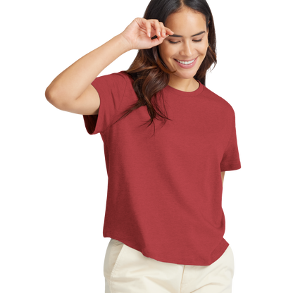 Women's Soft Merino Tee - Spice