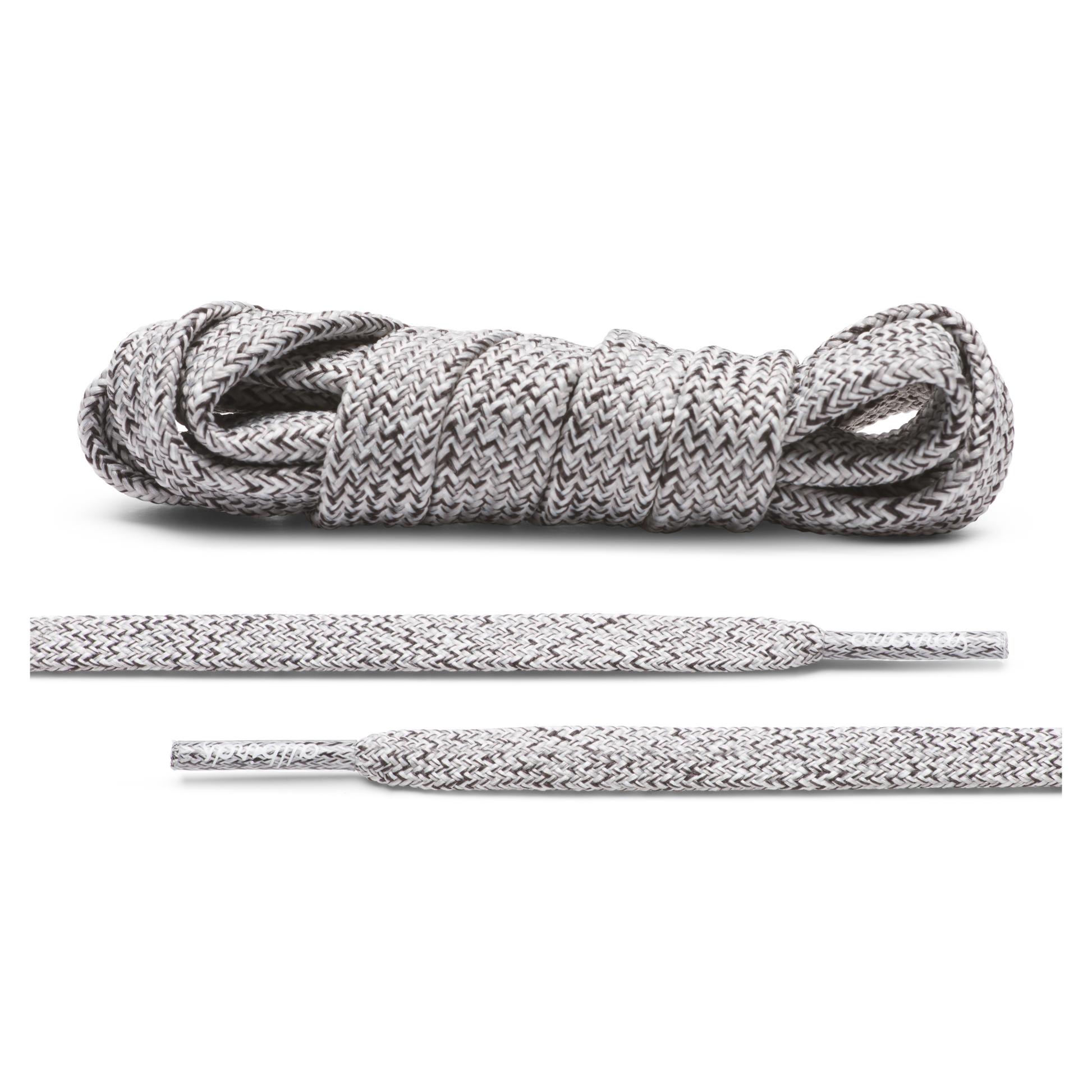 Allbirds Laces - Natural Grey Heather - Flat