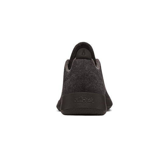Women's Wool Runner - Natural Black (Black Sole)